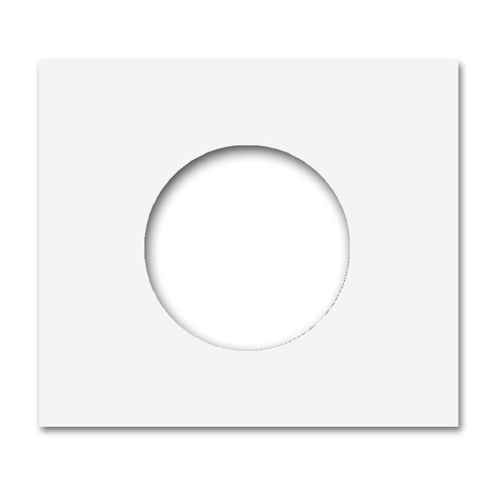 Socket frame metal in matte White 1 gang. Vectis Square series