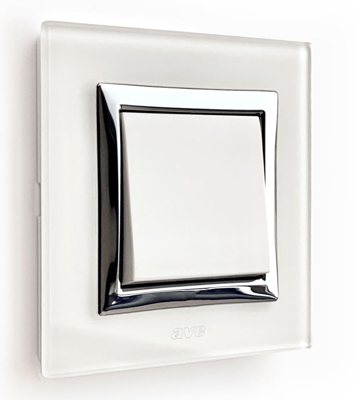 Glass light switch 2-way AVE