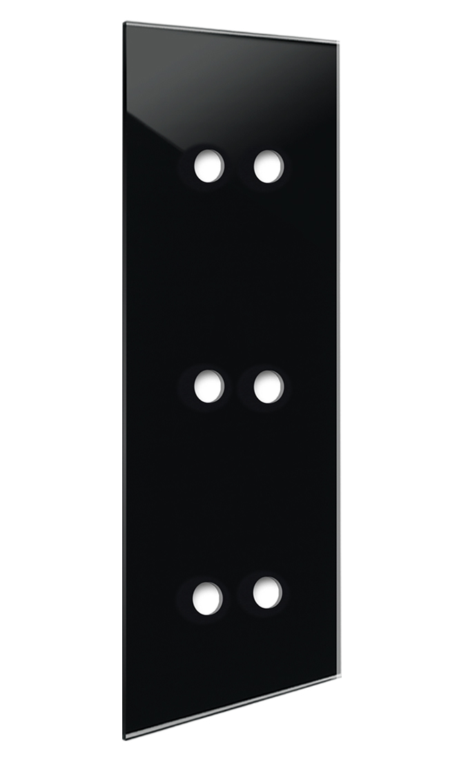 Blende YORK Schwarz Glasoptik 6-fach von ROHDE+ROHDE