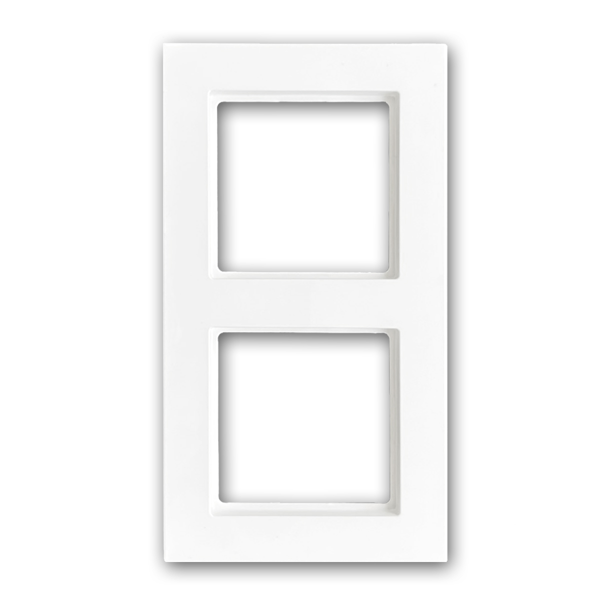 Rahmen 2-fach. JUNG A 5582 BF WW. Maße 156x85x11 mm