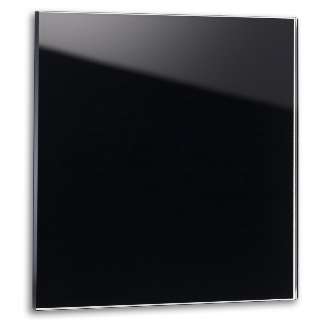 FreeTouch front panel. Black glass optic. 1-fold. 