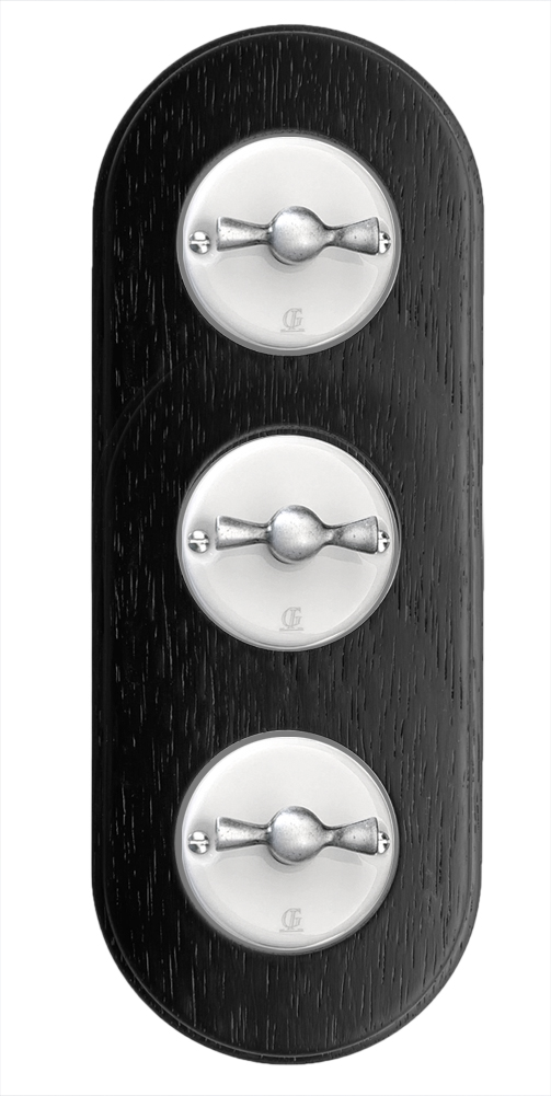 Porzellan Retro-Drehschalter Wechselschalter 230V